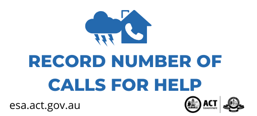 Record number of calls for help | ACT Emergency Services Agency